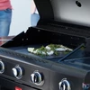 Kép 2/3 - Barbecook BC-GAS-2073 Siesta 412 Graphite gázgrill, tárolóval, oldalégővel, 132x56x118cm