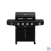 Kép 1/3 - Barbecook BC-GAS-2073 Siesta 412 Graphite gázgrill, tárolóval, oldalégővel, 132x56x118cm