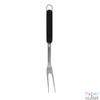 Kép 2/2 - Barbecook BC-ACC-7037 Olivia rozsdamentes acél grill villa, 43cm-es, fekete nyél