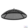 Kép 1/4 - Barbecook BC-ACC-7447 acél szikrafogó rács, fekete