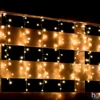 Kép 1/4 - Home MLF 300/WW micro LED-es cluster fényfüggöny, 3x0,5 m / 300 db melegfehér micro LED, 8 fényprogram, távirányító, hálózati adapter, kül- és beltéri kivitel