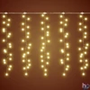 Kép 2/4 - Home MLF 300/WW micro LED-es cluster fényfüggöny, 3x0,5 m / 300 db melegfehér micro LED, 8 fényprogram, távirányító, hálózati adapter, kül- és beltéri kivitel