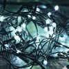 Kép 1/5 - Home LED 208C/WH LED-es fényfüzér, 14 m / 200 db hidegfehér LED, 8 fényprogram, zöld vezeték, hálózati adapter, kül- és beltéri kivitel
