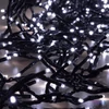 Kép 2/4 - Home LC 768/WH LED-es cluster fényfüzér 7,5 m / 768 db hidegfehér LED, fekete vezeték, 8 fényprogram, távirányító, hálózati adapter, kül- és beltéri kivitel