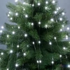Kép 3/7 - Home ML 200/WH micro LED-es fényfüzérköteg, 200 db hidegfehér micro LED, 10 ágú, vékony, ezüstszínű vezeték, hálózati adapter, kül- és beltéri kivitel