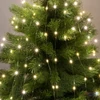 Kép 2/6 - Home ML 150/WW micro LED-es fényfüzérköteg, 150 db melegfehér micro LED, 6 ágú, vékony, ezüstszínű vezeték, hálózati adapter, kül- és beltéri kivitel