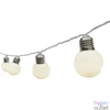 Kép 2/5 - Home LP 20/WW LED-es villanykörte fényfüzér, 9,5 m / 20 db melegfehér LED, villanykörte búra, állófényű, átlátszó vezeték, adapter, kül- és beltéri kivitel