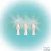 Kép 2/3 - Home KIN 126C/WW LED-es fényfüggöny, 0,9x1,4 m / 126 db melegfehér LED, fehér vezeték, állófényű, hálózati adapter, beltéri kivitel