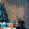 Kép 2/4 - Home KIN 168C/WH LED-es fényfüggöny, 1,2x1,4 m / 168 db hidegfehér LED, fehér vezeték, állófényű, hálózati adapter, beltéri kivitel
