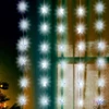 Kép 1/5 - Home KAF 48L LED-es csillag fényfüggöny, 1,5x1 m / 48 db hidegfehér LED csillag figurákban, átlátszó vezeték, hálózati adapter, beltéri kivitel