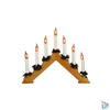 Kép 1/4 - Home KAD 07 gyertyapiramis, 7 db izzó, lakkozott fa, L2040C/E10