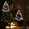 Kép 2/3 - Home KID 502 B/M fenyőfa ablakdísz, 35 db színes LED, 3 funkció, kapcsolható