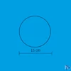 Kép 4/4 - Home GLE 15/WW, EVA gömb dekoráció, rugalmas alapanyag, 2 db LED, 15 cm átmérő