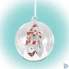 Kép 1/3 - Home GLG 13/RD LED-es figurás üveggömb, piros, beltéri kivitel, 13cm átmérő, 1 db színváltó LED