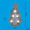 Kép 5/5 - Home KDC 15/T LED-es kerámia fenyőfa asztali dísz, 5 db LED