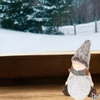 Kép 3/4 - Home KDC 28 ülő figura kerámia-plüss dekoráció, EVA gömb, 1 db LED