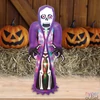 Kép 3/4 - Home KD 150 CS felfújható halloween csontváz, 152 cm, belső LED projektorral, beépített ventilátor, kül- és beltéri