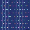 Kép 1/2 - iSparkle LEDS120CV LED-es fényfüggöny, 1,5x2 m / 120 db RGB LED, applikációval vezérelhető, smart, kül- és beltéri kivitel