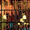 Kép 1/2 - Home MLF 400/WH micro LED-es fényfüggöny, 2x2 m / 400 db hidegfehér micro LED, átlátszó vezeték, hálózati adapter, kül- és beltéri kivitel