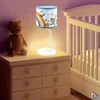 Kép 2/5 - Home Kids BB AL01 asztali lámpa, Bogyó és Babóca, fém + műanyag test, vászon búra, E14, max. 25 W,