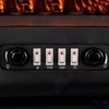 Kép 3/3 - Home FKK 04 szabadon álló elektromos kandalló, panoráma, 925W/1850W, fekete