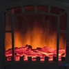 Kép 2/2 - Home FKK 15 szabadon álló elektromos kandalló, 1000W/2000W, fekete