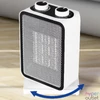 Kép 4/5 - Home FK 51 álló elektromos kerámia fűtőtest, 1000W/1500W, oszcillálás, mechanikus termosztát, fehér