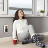 Kép 5/5 - Home FKH 401 hordozható elektromos mini kerámia fűtőtest, 400W, elektronikus termosztát, lángeffekt, fehér