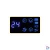 Kép 2/3 - Home FKF 65221 fali ventilátoros fűtőtest, 1100/2200W, heti program, távirányító, fehér