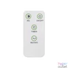 Kép 5/5 - Home FK 252 álló elektromos karbon és halogén kombinált fűtőtest, 1200W/1200W, IPX4 védelem, távirányító, ezüst