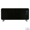 Kép 1/5 - Home FK 430 WIFI álló vagy falra szerelhető SMART konvektor fűtőtest, 1000W/2000W, edzett üveg előlap, fekete