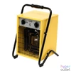 Kép 1/2 - Home FKI 50 hordozható elektromos ventilátoros ipari fűtőtest, 2500W/5000W, IPX4 védelem