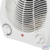 Kép 2/2 - Home FK 1 hordozható elektromos ventilátoros fűtőtest, 1000W/2000W, fehér
