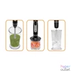 Kép 2/3 - Home HG BMS 64 botmixerszett, teljesítmény 600 W, 2 sebességfokozat, rozsdamentes kések,