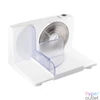 Kép 1/2 - Home HG SZE 01 szeletelőgép, teljesítmény 150 W, szeletelési vastagság 0-1,5 cm, rozsdamentes forgókés Ř17 cm, összecsukható