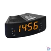 Kép 2/2 - Home LTCR 02 digitális, LED ébresztőóra rádióval, borostyán sárga kijelző, 10 állomás memória, ébresztés, elemes vagy hálózati tápellátás