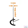 Kép 2/3 - Home FZ 52 DVB-T/T2 szobaantenna erősítővel,  52 dB, FM, VHF, UHF, analóg és digitális jelek vétele, nagy érzékenység, hálózati adapteres tápellátás