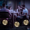Kép 4/4 - Home MX 624 napelemes kerti lámpa, 20 microLED, üveg, időjárásálló, automatikus, melegfehér