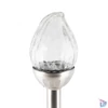 Kép 1/3 - Home MX 815 napelemes kerti lámpa, 1 db LED, fém és üveg, időjárásálló, automatikus, színes