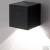 Kép 2/2 - Home MX 651 napelemes fali lámpa, 1 db melegfehér SMD LED, cserélhető akkumulátor