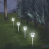 Kép 2/2 - Home MX 715D napelemes kerti lámpa, 8 óra üzemidő, napelem és töltő, automatikus, 1 LED, időjárásálló