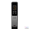 Kép 2/3 - Home FMC 1500 álló elektromos Mica konvektor, 1000W/1500W, távirányító, fekete