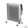 Kép 1/3 - Home FMC 2000 álló elektromos Mica konvektor, 1000W/2000W, távirányító, fehér