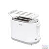 Kép 1/5 - Home HG KP 22 2 szeletes kenyérpirító, 750W, cooltouch, 7 fokozat, fehér