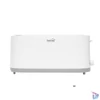 Kép 3/5 - Home HG KP 42 4 szeletes kenyérpirító, 1400 W, cooltouch, 7 fokozat, zsemlemelegítő, fehér