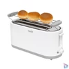 Kép 5/5 - Home HG KP 42 4 szeletes kenyérpirító, 1400 W, cooltouch, 7 fokozat, zsemlemelegítő, fehér