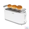 Kép 5/5 - Home HG KP 42 4 szeletes kenyérpirító, 1400 W, cooltouch, 7 fokozat, zsemlemelegítő, fehér