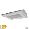Kép 1/4 - Home KPE 6020S konyhai páraelszívó TORNADO, három sebességfokozat, légszállítás: 200 m3/h, 38 W, 60 cm, rozsdamentes acél