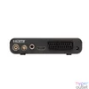 Kép 5/6 - Home HD2T2 DVB-T/T2 vevőkészülék, többnyelvű menü, EPG, multimédia fájlok, FullHD, HDMI, SCART, tartozék adapter