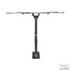 Kép 3/3 - Home LCDH 291 LCD/LED TV fali tartó, 23” - 55” képernyőméretig, max. 30 kg teherbírás, teljesen mozgatható, fali rögzítő elemek tartozékok